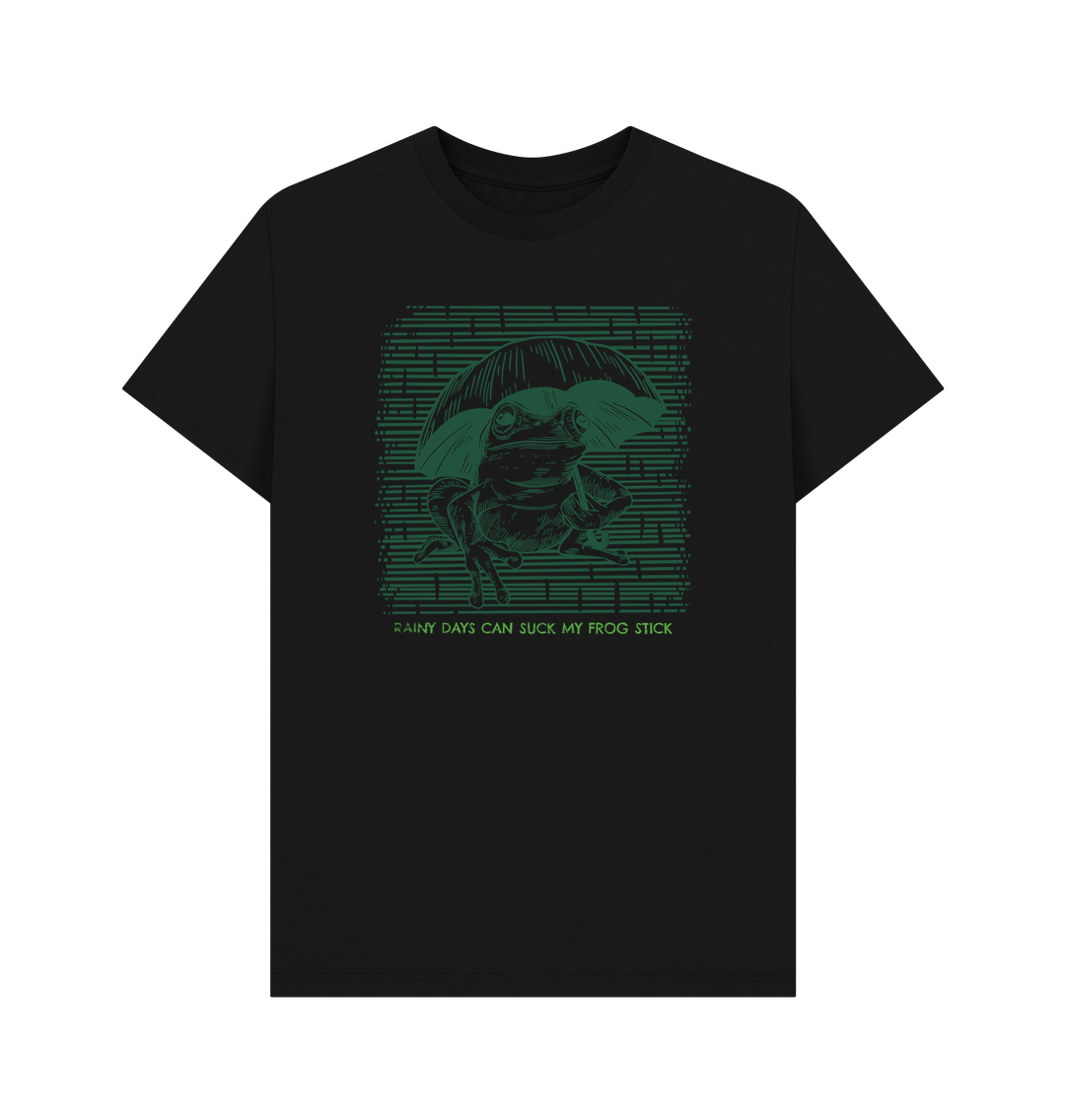 Black Rainy Days tee