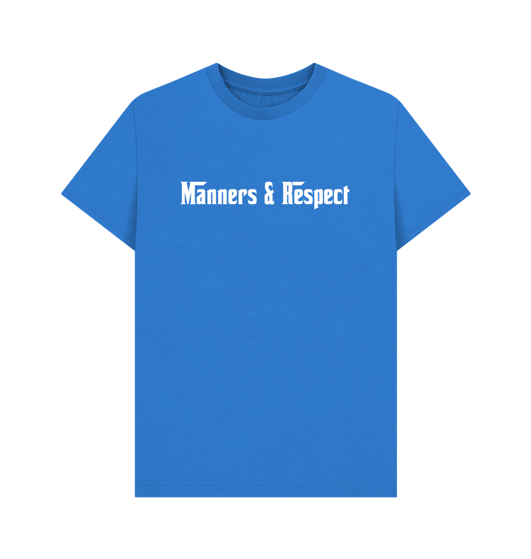 Bright Blue Printed T-shirt