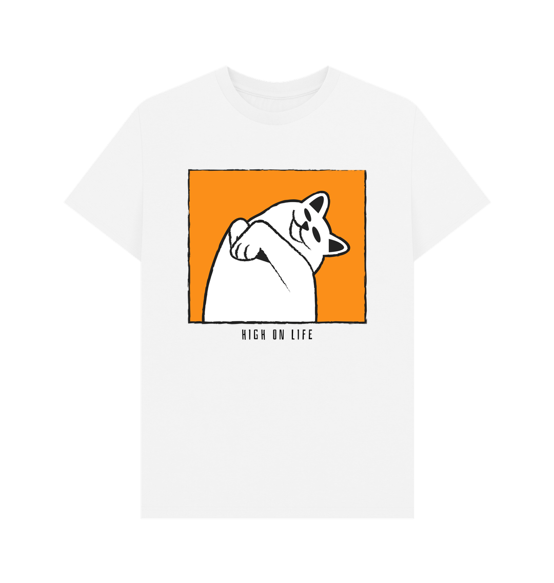 White H.O.L tee