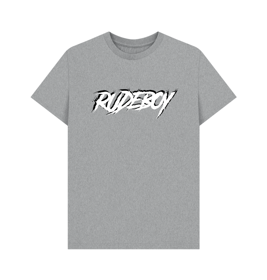 Athletic Grey Printed T-shirt
