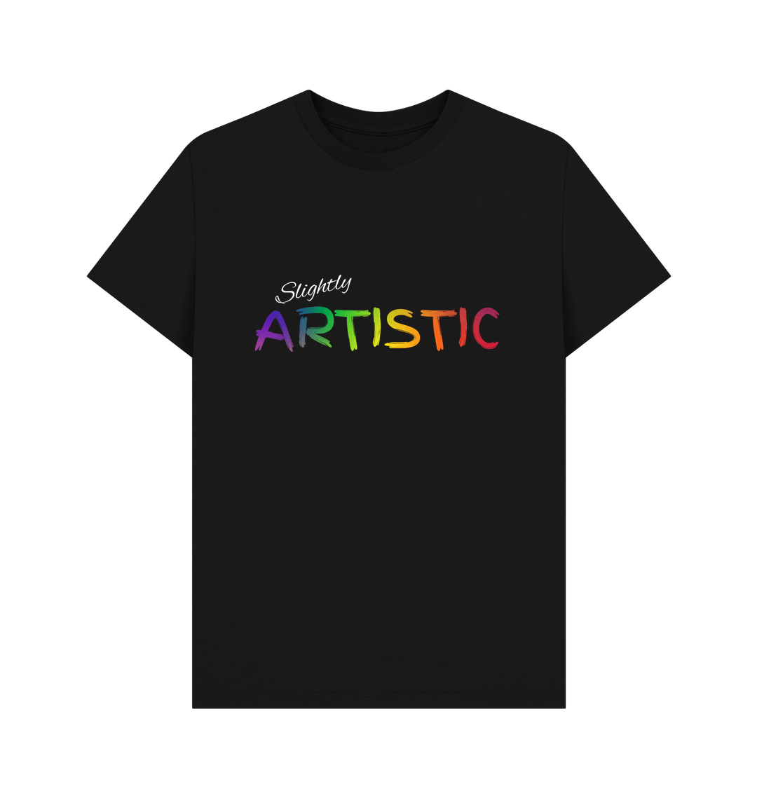 Black Artistic tee