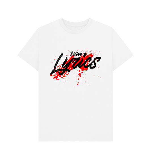 White Lyrical murder tee