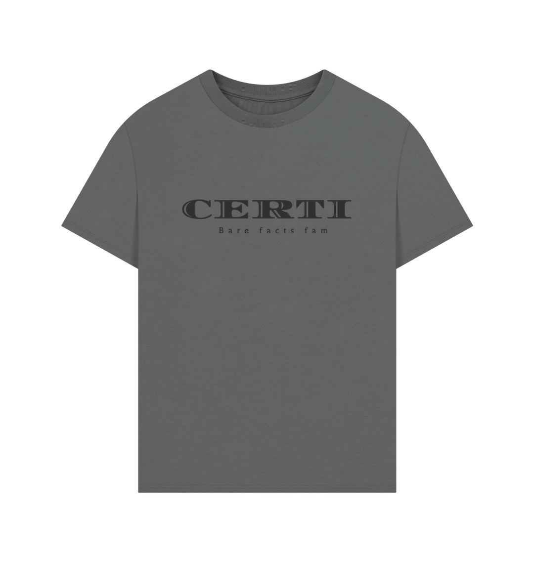 Slate Grey Printed T-shirt