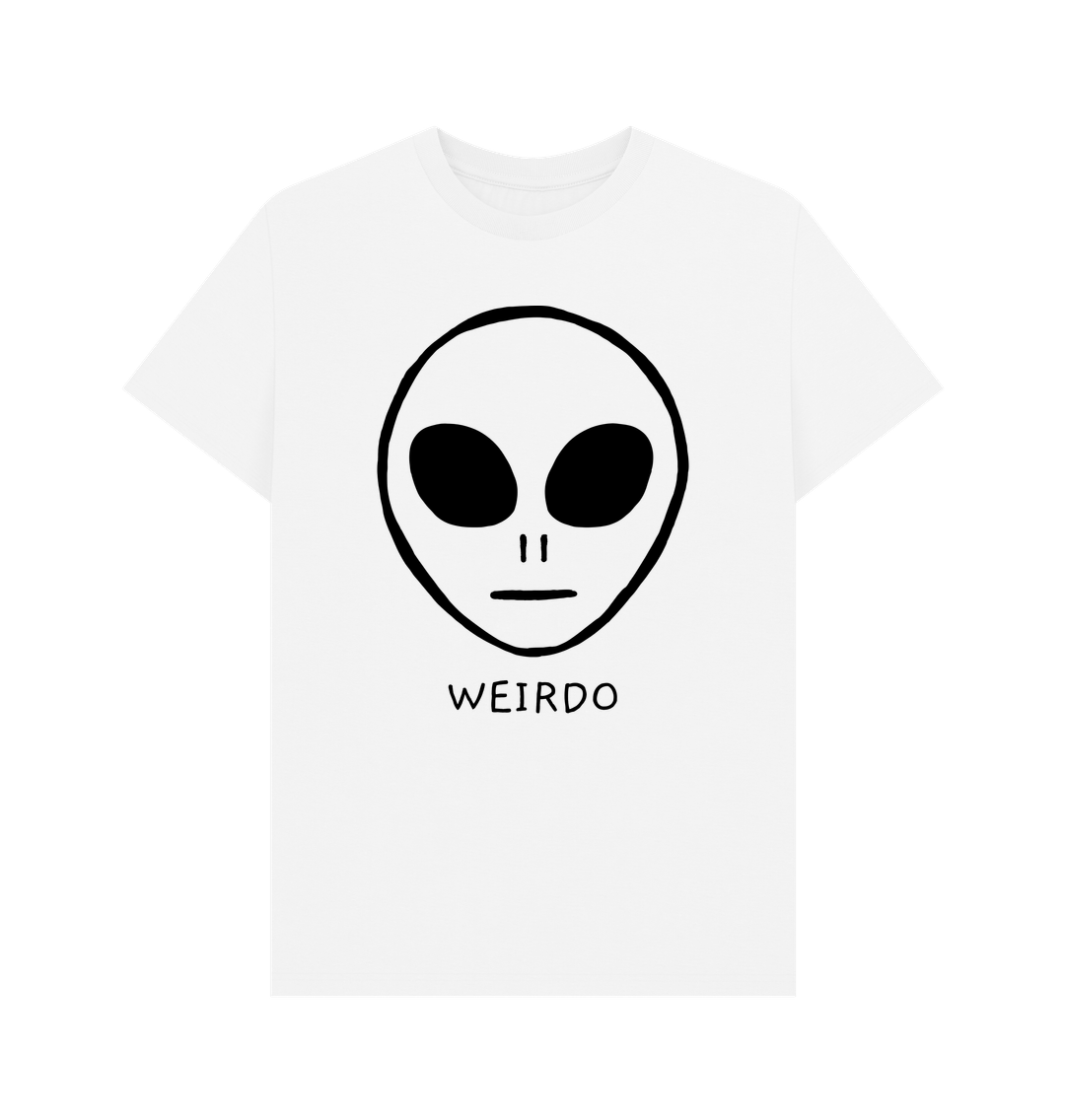 White Weirdo tee