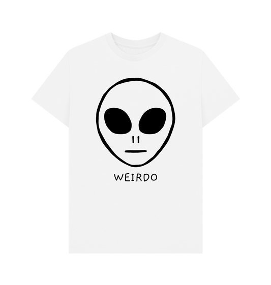 White Weirdo tee