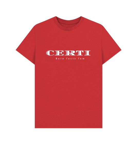 Red CERTI TEE