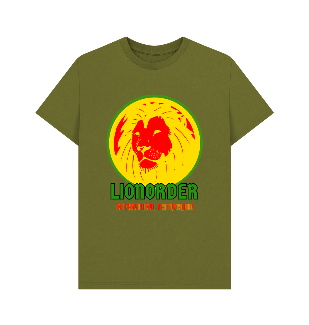 Moss Green Printed T-shirt