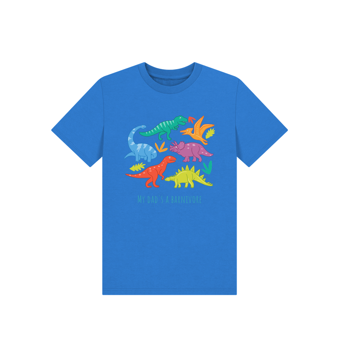 Bright Blue Barnivore kids tee