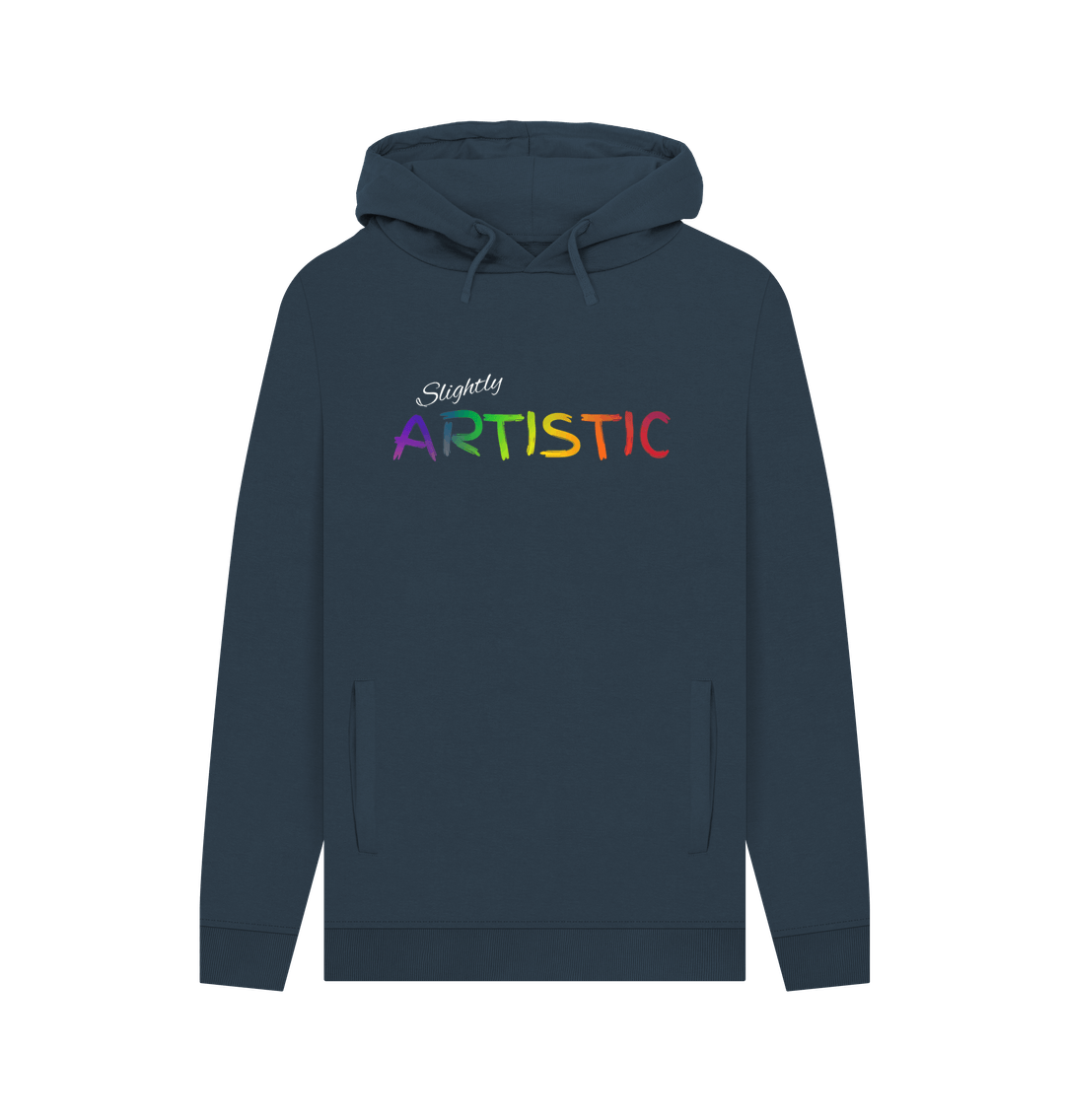 Navy Artistic hoodie