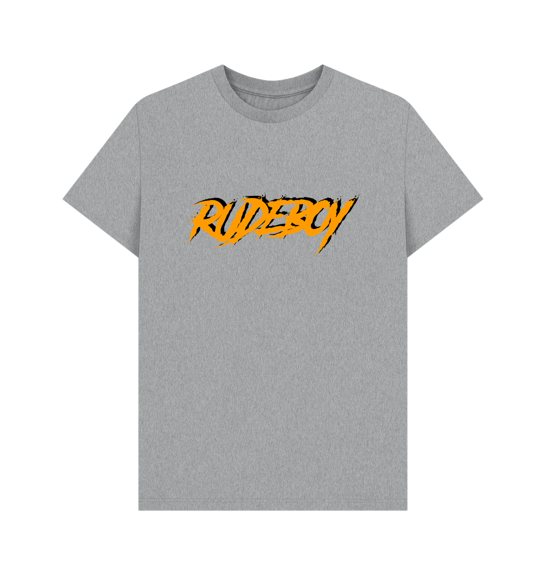 Athletic Grey Printed T-shirt