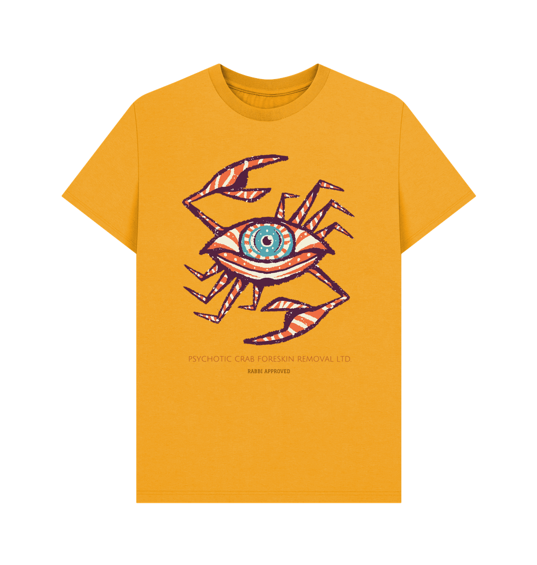 Mustard PSYCHO CRAB TEE