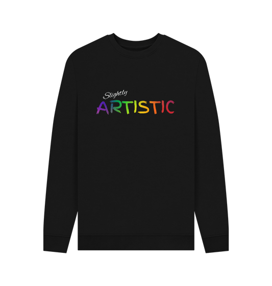 Black Artistic sweater