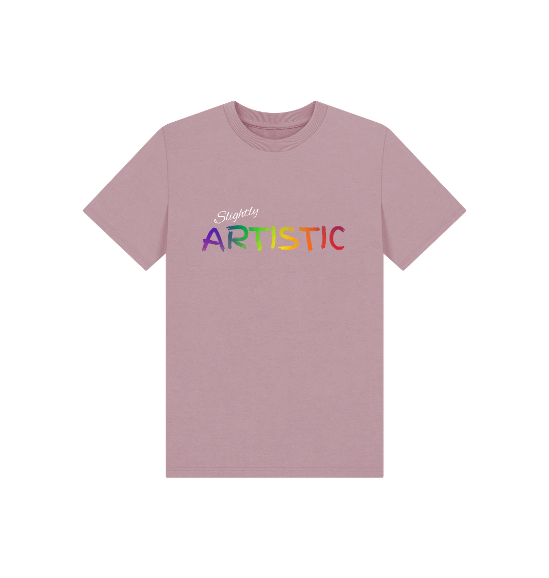 Mauve Artistic tee kids