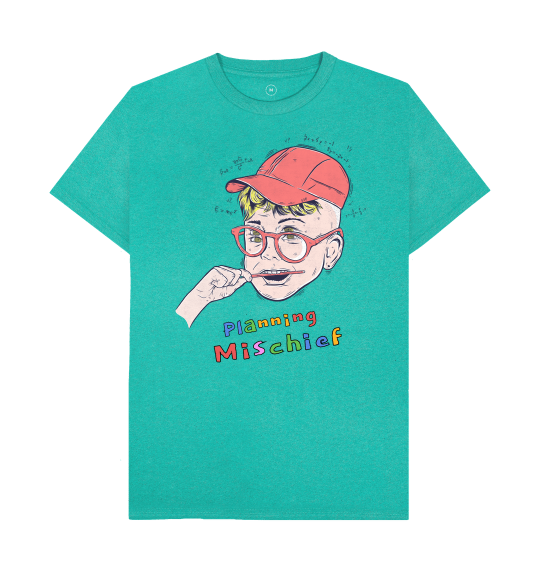 Seagrass Green Mischievous tee