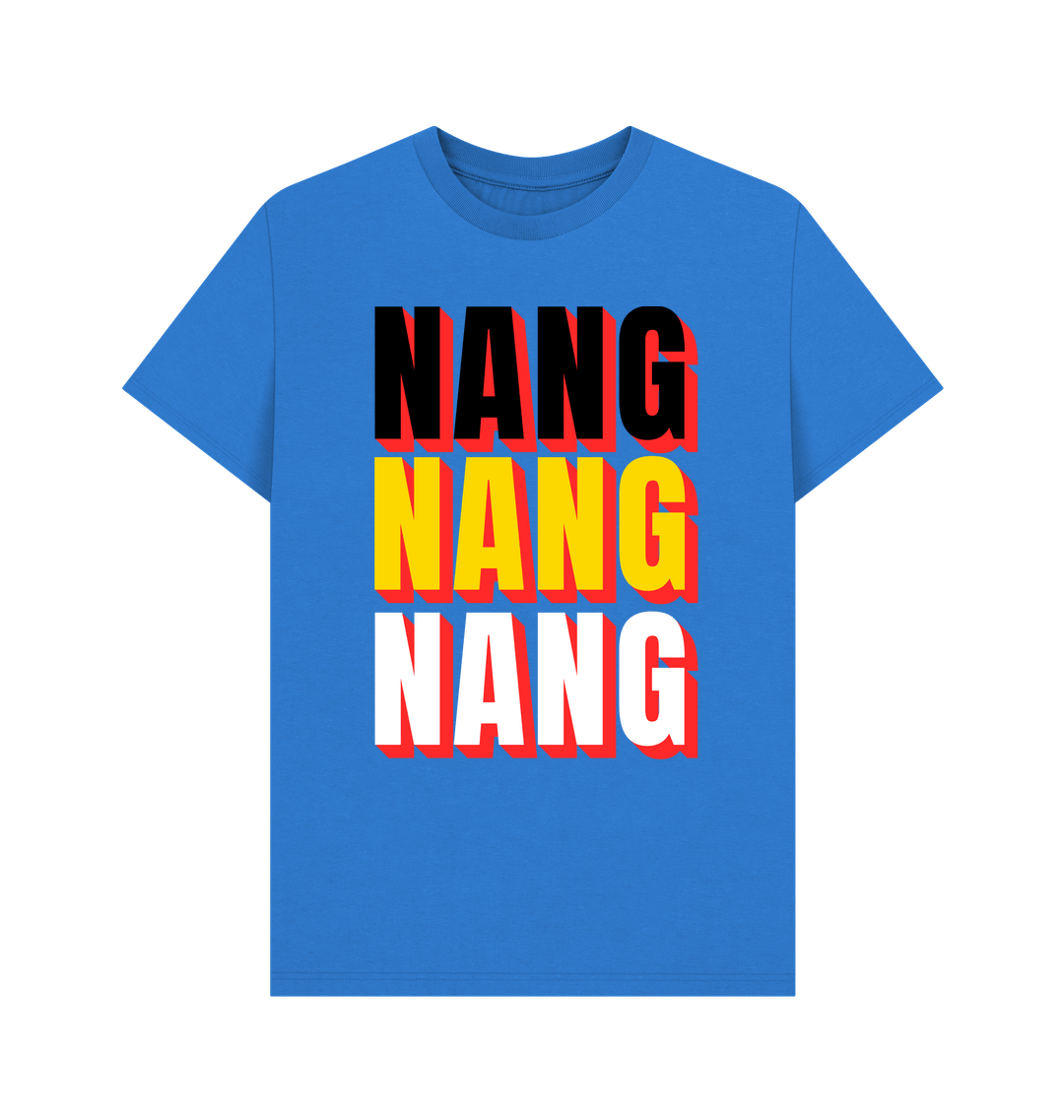 Bright Blue Printed T-shirt