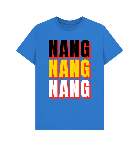 Bright Blue Printed T-shirt